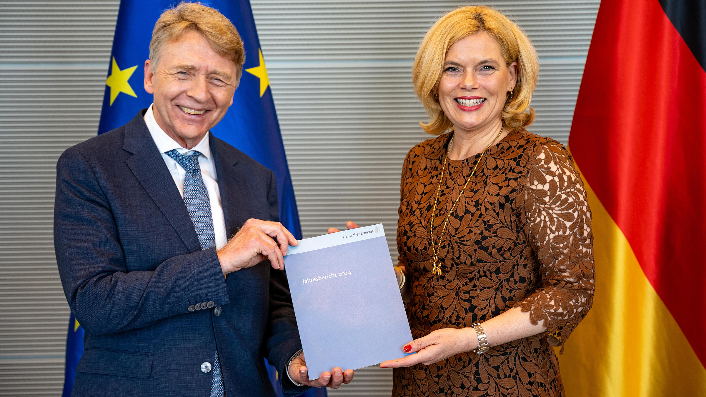 Helmut Frister und Julia Klöckner